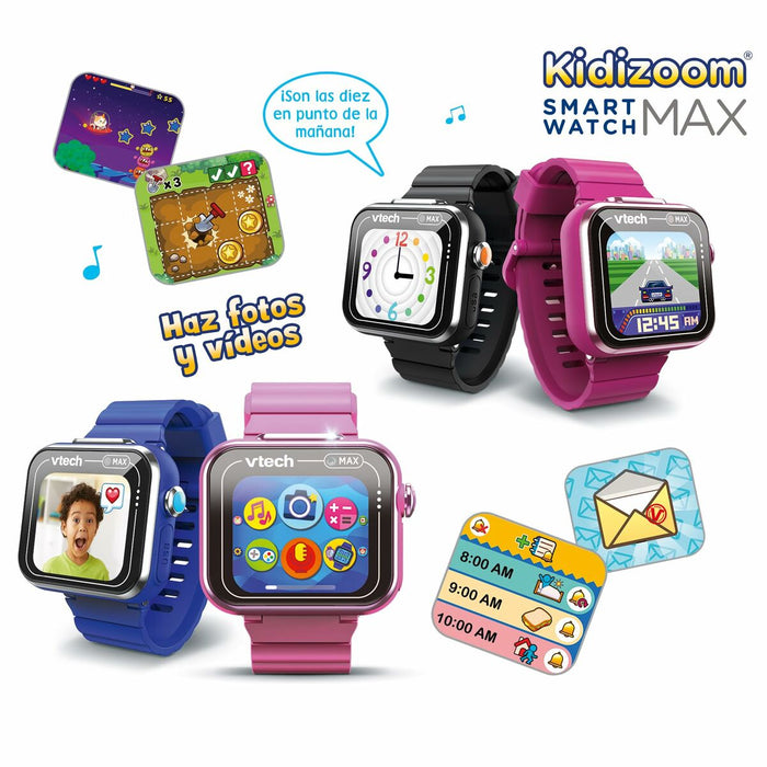 Ceas Copii Vtech Kidizoom Smartwatch Max 256 MB Interactiv Roz