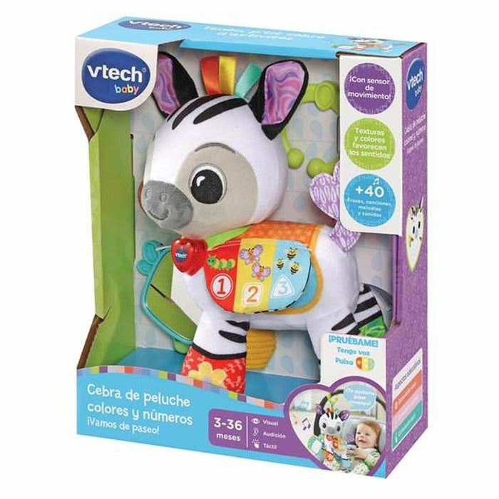 Jucărie de Pluș cu Sunet Vtech Zebră 23 x 20 x 9 cm (ES)