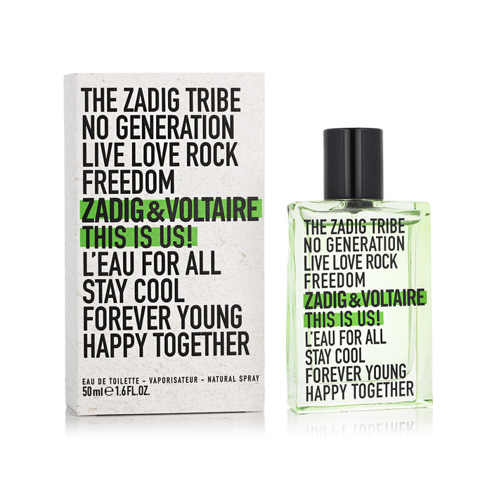 Parfum Unisex Zadig & Voltaire EDT This is Us! L'Eau for All 50 ml