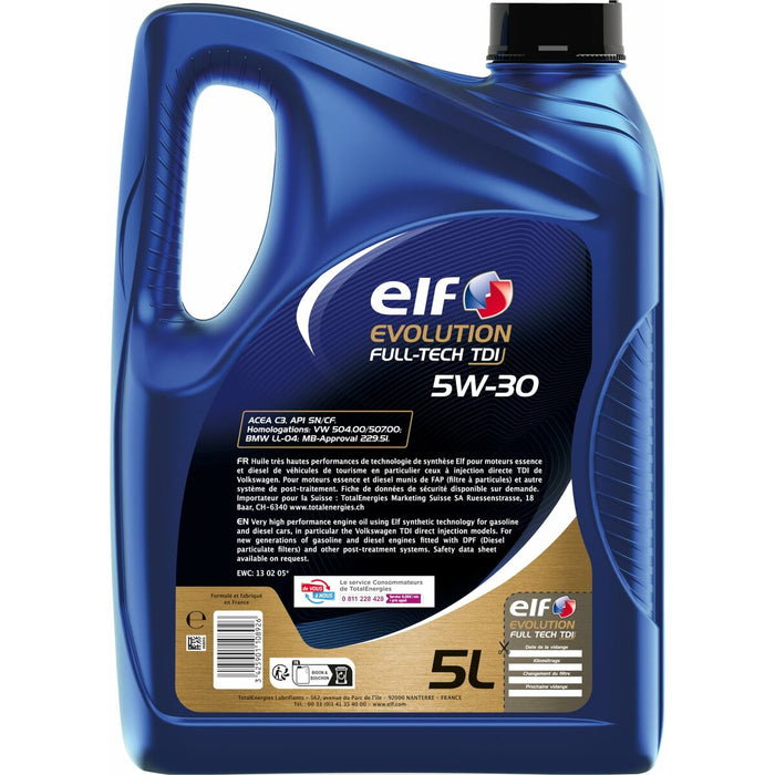 Ulei motor auto Elf 5W30 5 L