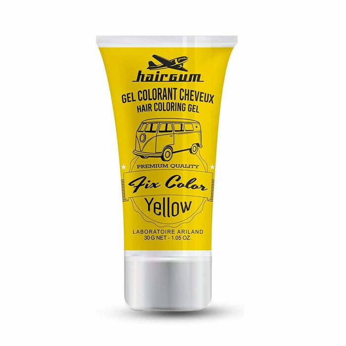 Neilgalaikiai dažai Hairgum Fix Color Galben Gel Fixator (30 ml)