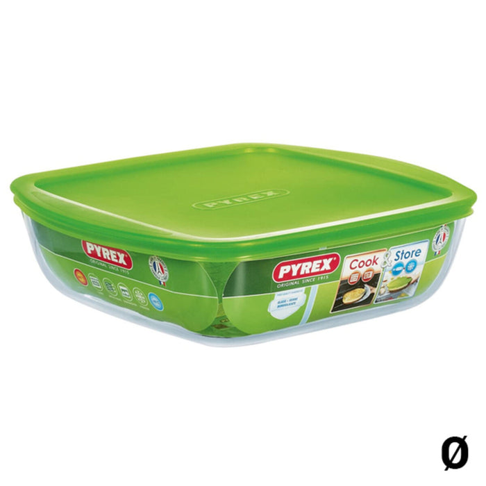 Cutie pentru Prânz Pyrex C&S Transparent Sticlă borosilicată