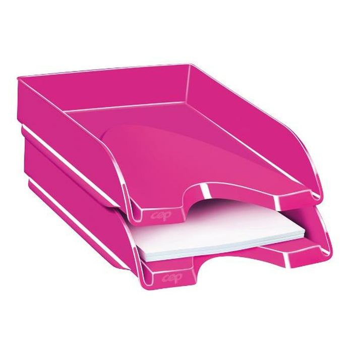 Tavă de arhivare Cep 1002000371 Roz Plastic 1 Unități