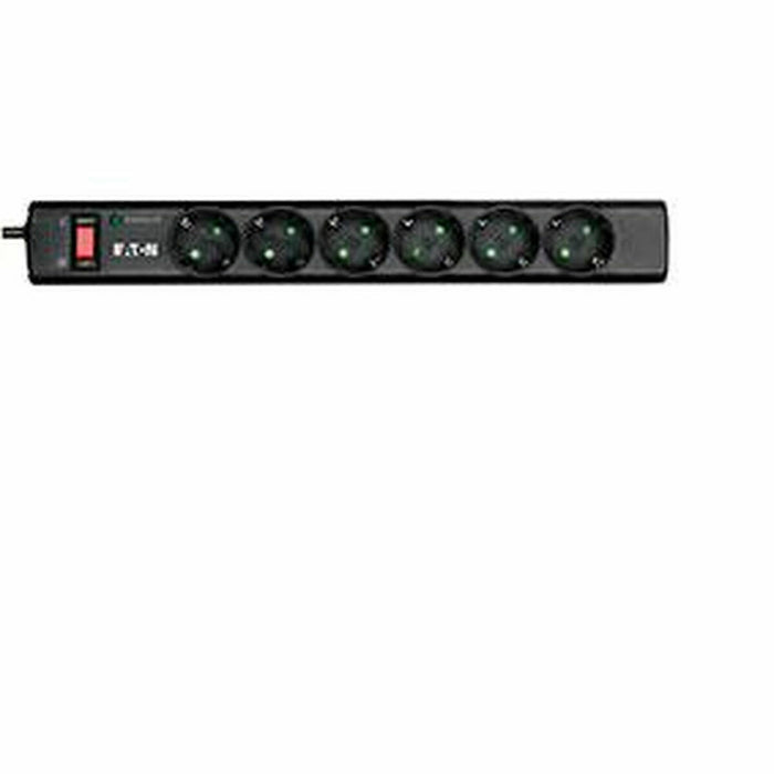 Placă de circuit Prize 6 Puncte de Conectare cu Întrerupător Eaton PS6D (1 m)
