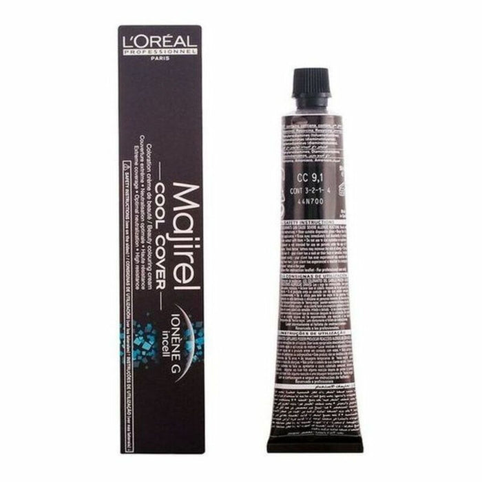 Vopsea Permanentă Majirel Cool-Cover L'Oreal Professionnel Paris 0000017696 Švelni pelenų blondinė 50 ml