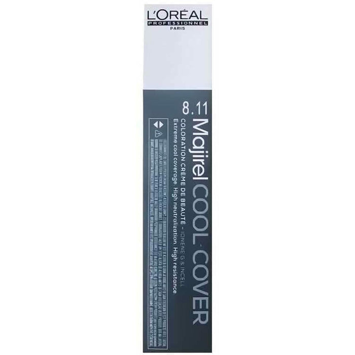 Colorare Permanentă Cremă L'Oreal Professionnel Paris Majirel Cool-Cover Nº 8.11 50 ml