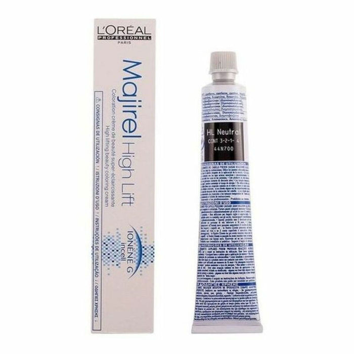 Vopsea Permanentă Majirel High-Lift L'Oreal Professionnel Paris 0000019444 Neutru 50 ml