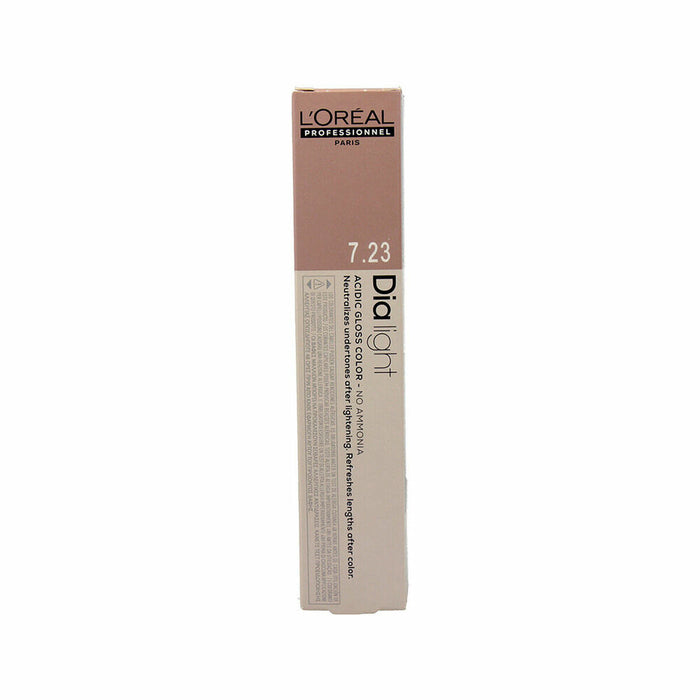 Vopsea Permanentă L'Oreal Professionnel Paris Dia Light Fără amoniac Nº 7.23 (50 ml)