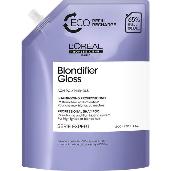 Șampon Reparator L'Oreal Professionnel Paris Blondifier Gloss Reumplere Păr blond 1,5 L