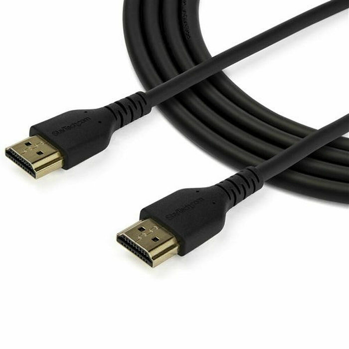 Cablu HDMI Startech RHDMM1MP 4K Ultra HD 1 m Negru