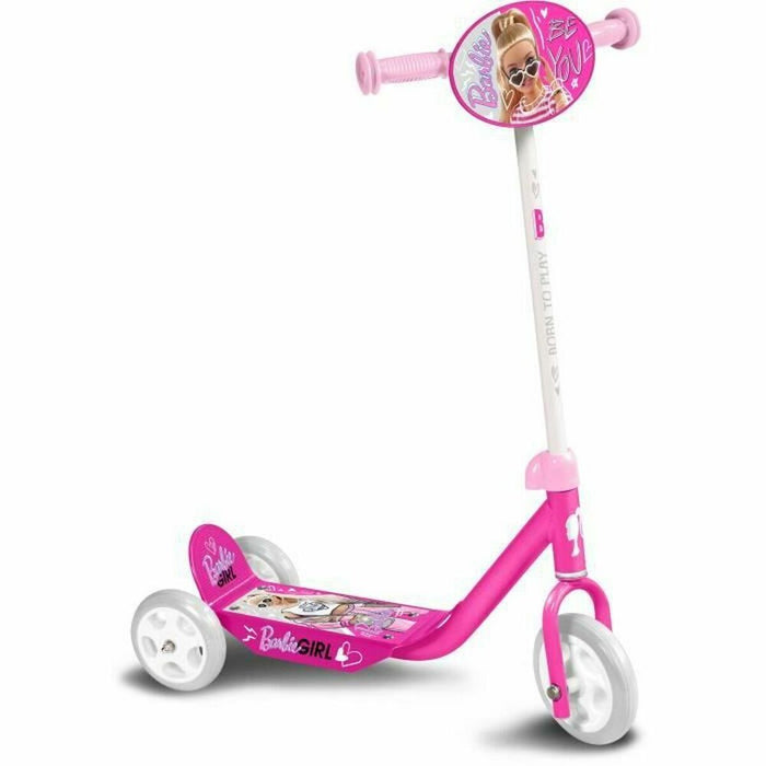 Trotinetă Barbie Roz PVC