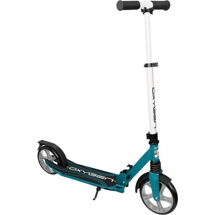Trotinetă Stamp Oxygen Negru/Albastru Verde