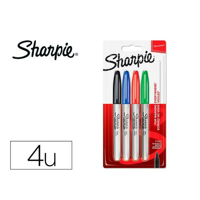 Harta Lumii Răzubilă Sharpie 1985858 (4 Unități)