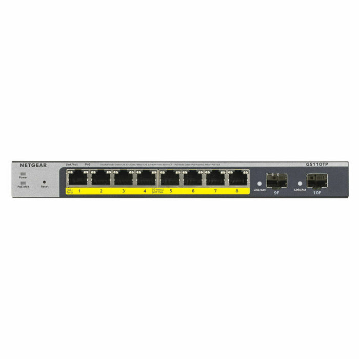 Switch Netgear GS110TP-300EUS Negru
