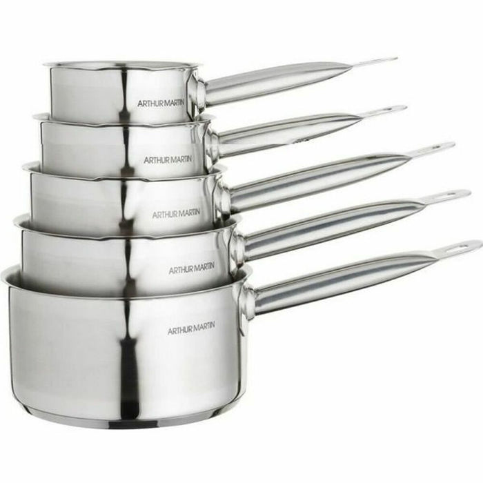 Set de Cratițe Arthur Martin Argintiu Oțel inoxidabil 5 Piese