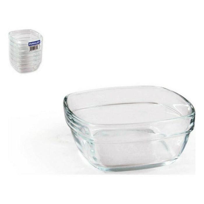 Castron Duralex Lys Stivuibil Pătrat 150 ml 9 x 9 x 4 cm