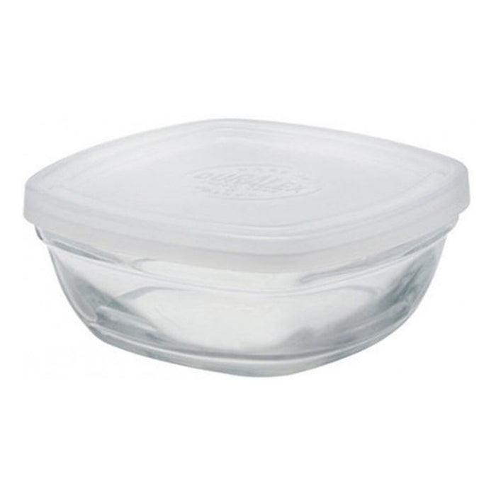 Cutie pentru Prânz Freshbox Transparent Pătrat Cu Capac (9 cm) (9 cm)