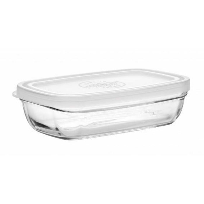 Cutie pentru Prânz Duralex Freshbox Dreptunghiular Transparent Cu Capac 15 cm 15 x 10 x 4 cm (15 cm)
