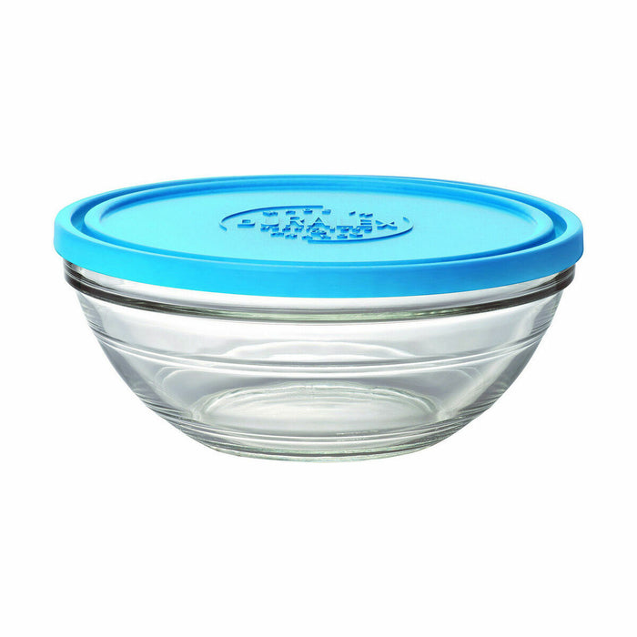 Cutie pentru prânz ermetică Duralex Bol Red Freshbox Albastru (ø 23 x 9,3 cm) (2,4 L)