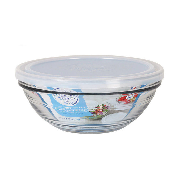 Cutie rotundă pentru prânz cu capac Duralex FreshBox 970 ml