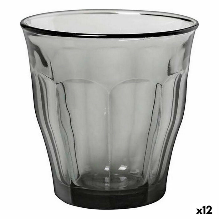 Set de pahare Duralex Picardie Gri 4 Piese 310 ml (12 Unități)