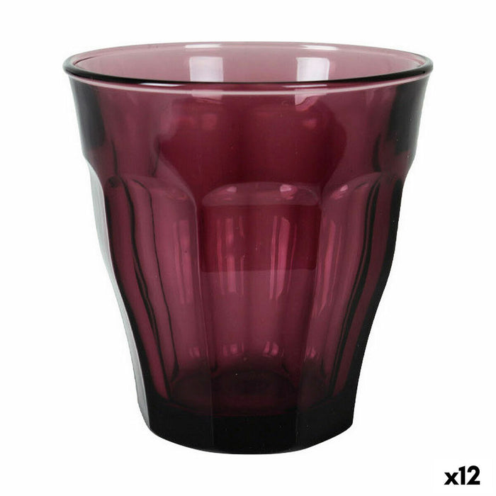 Set de pahare Duralex Picardie Mov 4 Piese 250 ml (12 Unități)
