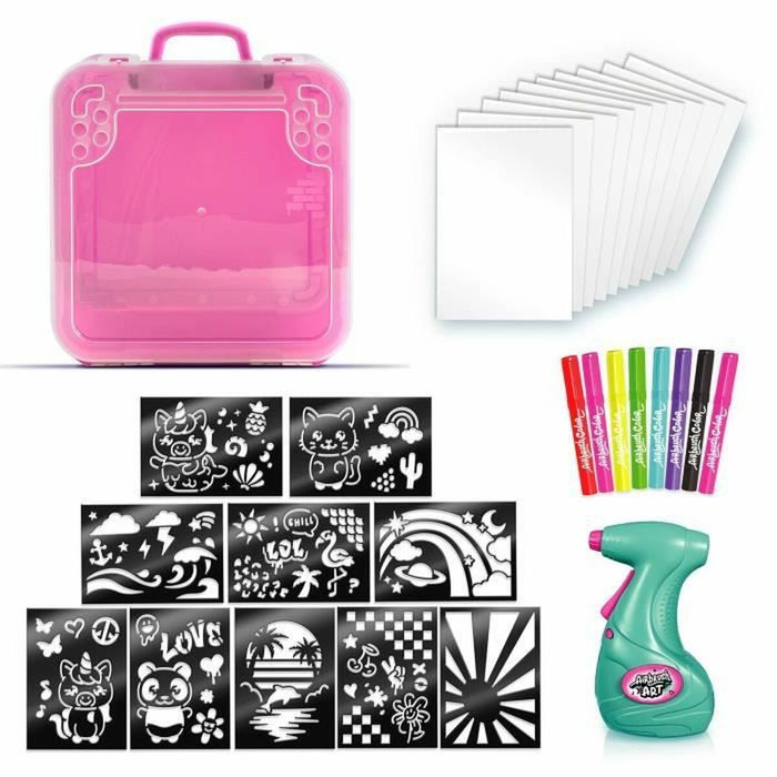 Set de Lucru Manual Canal Toys Airbrush Art Alb Plastic