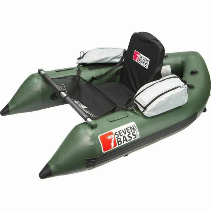 Canoe Gonflabilă 7 SEVEN BASS DESIGN SKULLWAY 1,70 m