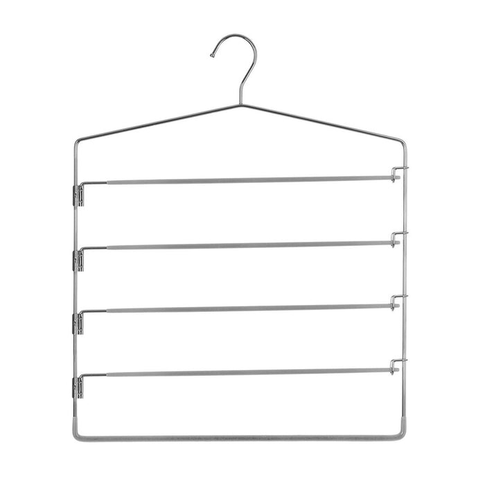 Umeraș multiplu pentru pantaloni 5 în 1 5five Argintiu Fier (37 x 44,8 cm)