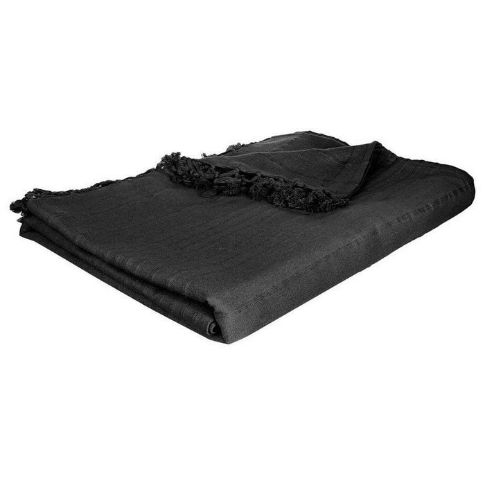 Aruncare polivalentă Atmosphera Negru (230 x 250 cm)