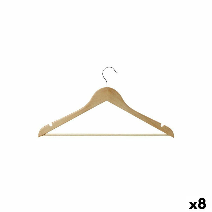 Umerașe 5five 45 x 23,5 cm Natural Lemn Maro 8 Piese