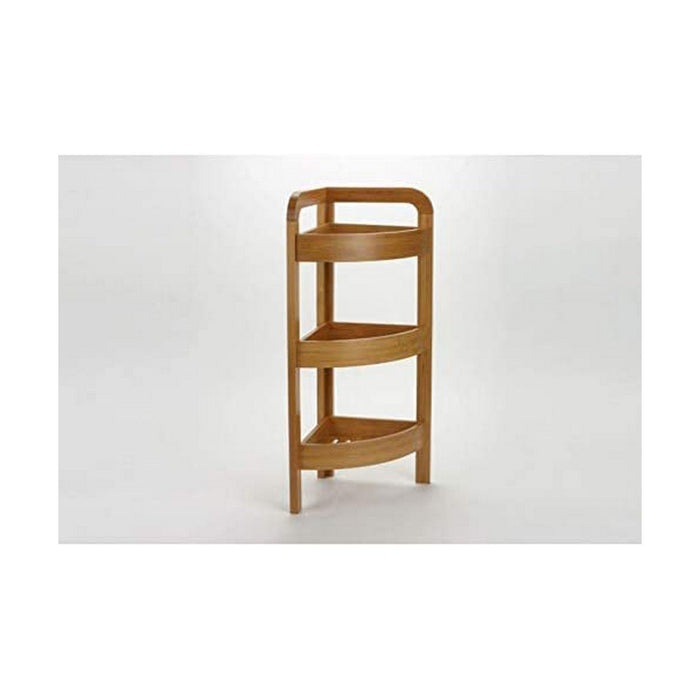 Etajeră de Colț 5five 3 Rafturi 23 x 23 x 61 cm Bambus