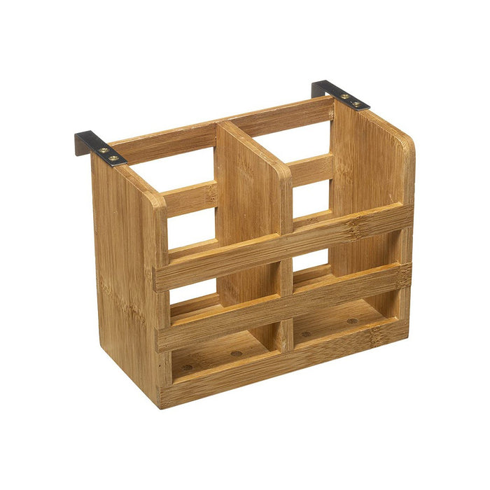 Curgător pentru tacâmuri 16 x 12.5 x 10 cm Bambus