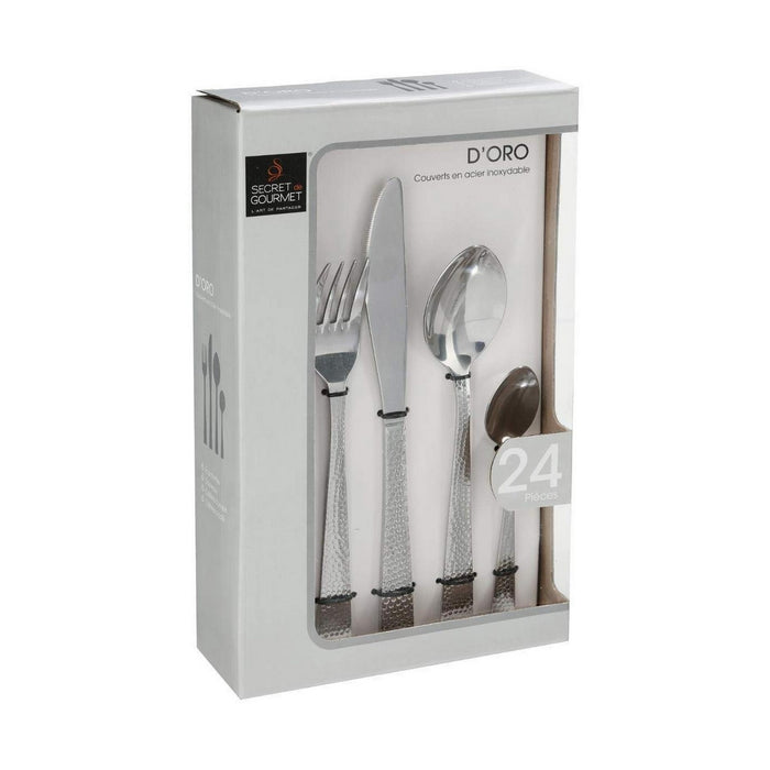 Set de Tacâmuri Secret de Gourmet D'ORO INOX 24 Piese