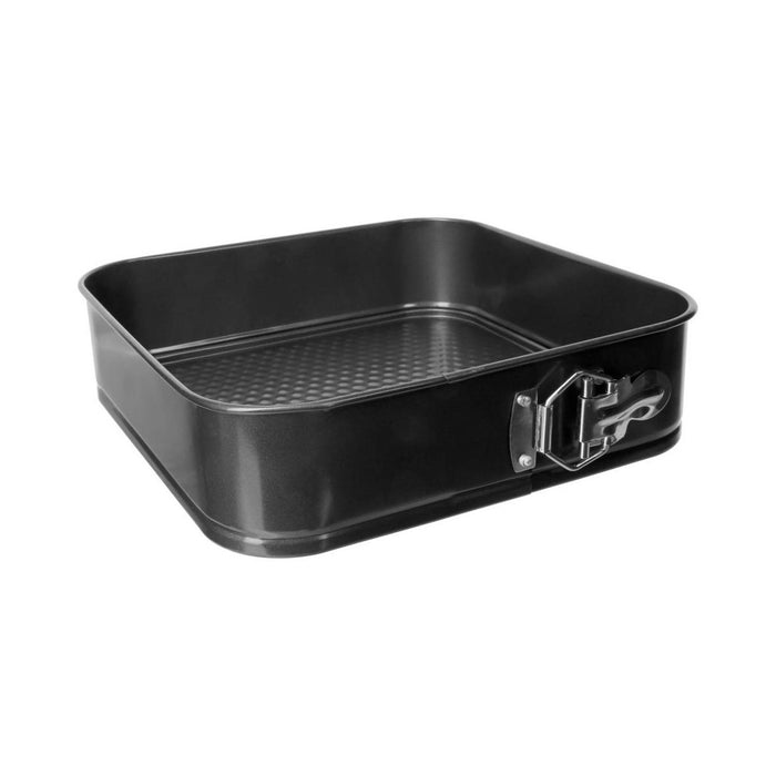 Formă de tort detașabilă 5five Negru Metal (26 x 26 cm)