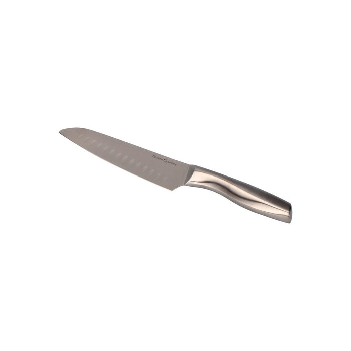 Cuțit Santoku Secret de Gourmet Oțel inoxidabil (31,5 cm)