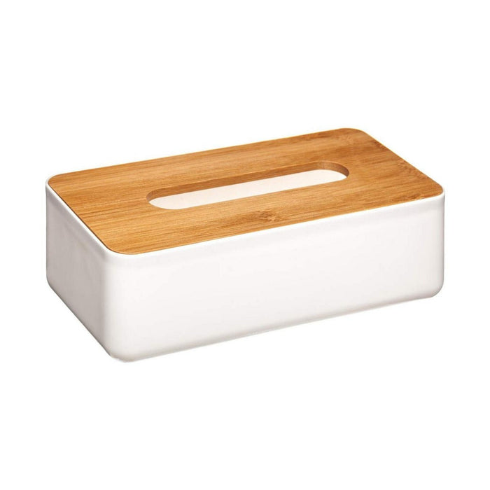 Cutie pentru batiste sau eșarfe 5five Baltik 25 x 13 x 8.7 cm Alb polipropilenă