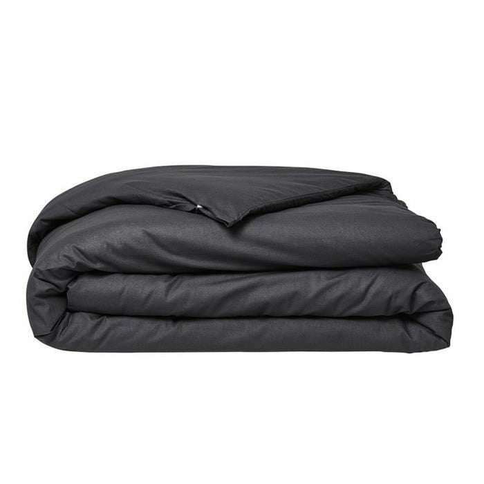 Husă de pilotă TODAY Essential Negru Antracit Pat dublu 220 x 240 cm