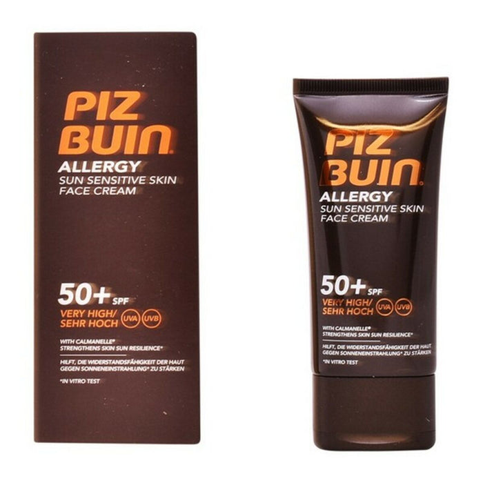 Protector Solar de Față Allergy Piz Buin Spf 50 (50 ml) (Unisex) (50 ml)