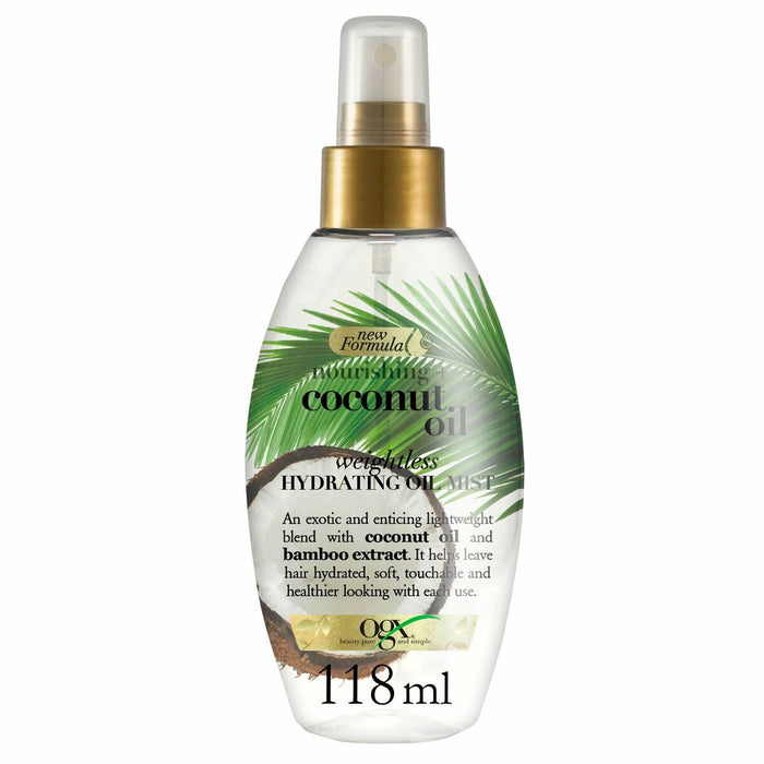 Negură OGX Coconut Oil Hidratant Ulei de nucă de cocos 118 ml