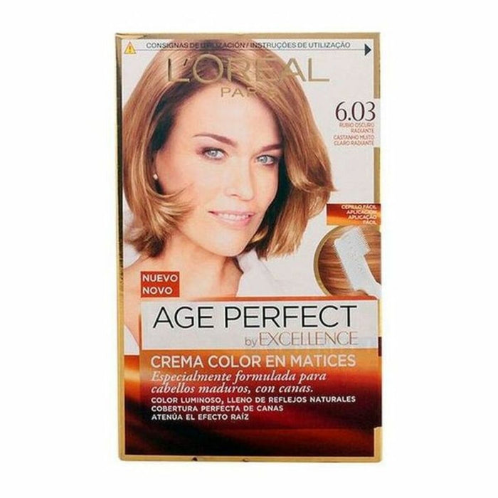 Vopsea Permanentă Anti-aging Excellence Age Perfect L'Oreal Make Up Excellence Age Perfect (1 Unități)