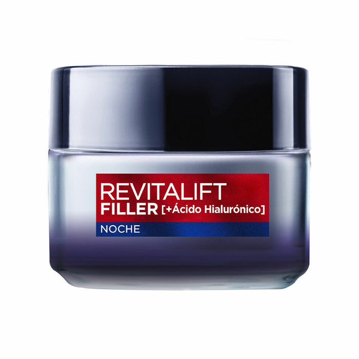 Cremă de Noapte L'Oreal Make Up Revitalift Filler Cu acid hialuronic 50 ml