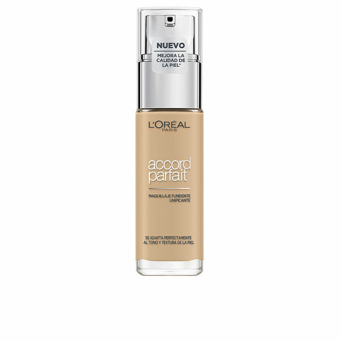 Bază de machiaj cremoasă L'Oreal Make Up Accord Parfait 3N-creamy beige (30 ml)