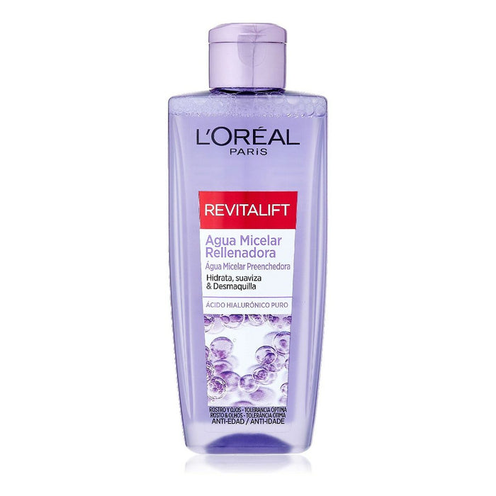 Apă Micelară demachiantă Revitalift L'Oreal Make Up Material de umplere pentru liniile faciale (200 ml)