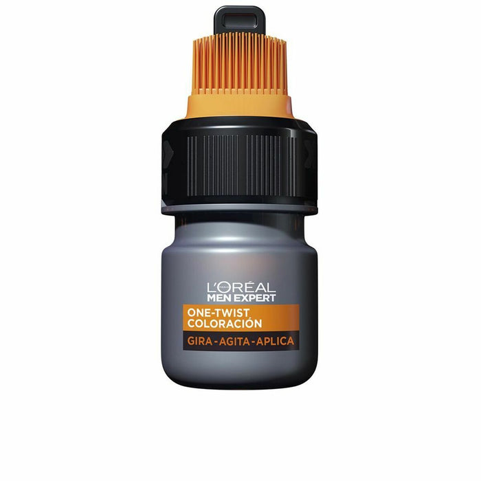Vopsea Semipermanentă L'Oreal Make Up Men Expert One-Twist #2 Negru (50 ml)