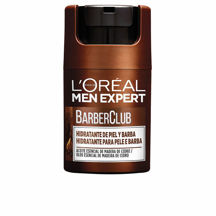 Cremă de Față Hidratantă L'Oreal Make Up Men Expert Barber Club 50 ml Barbă