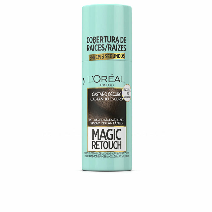 Spray Temporar Corector pentru Rădăcini L'Oréal Paris Magic Retouch Castaniu 75 ml