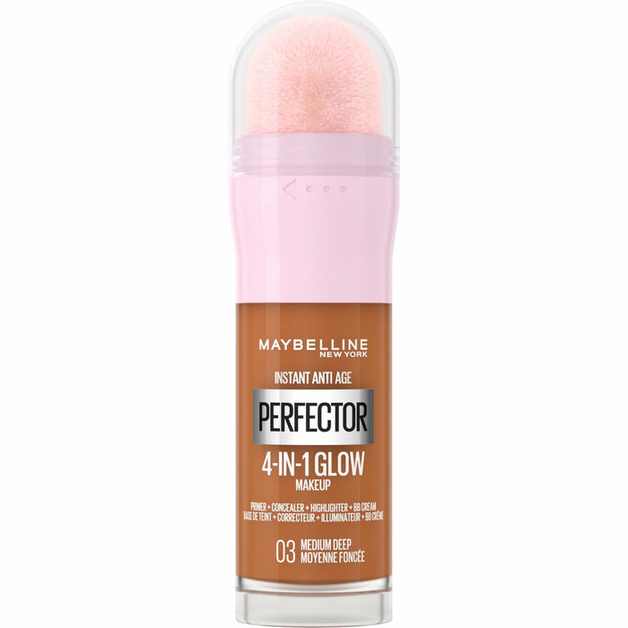 Fluid corector Maybelline Instant Age Perfector Glow Nº 03-Medium Deep 20 ml