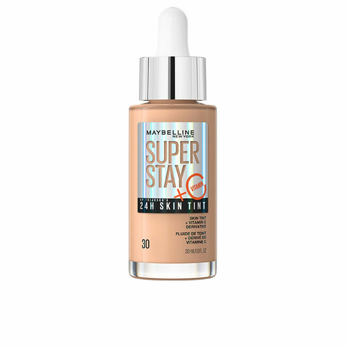 Fond de Ten Fluid Maybelline Super Stay Skin Tint Vitamina C Nº 30 30 ml