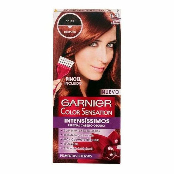 Vopsea Permanentă Color Sensation Intensissimos Garnier Color Sensation Intensissimos Cupru Intens 110 g